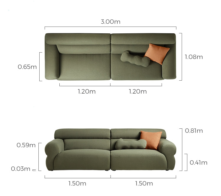 Oslo Fabric Sofa