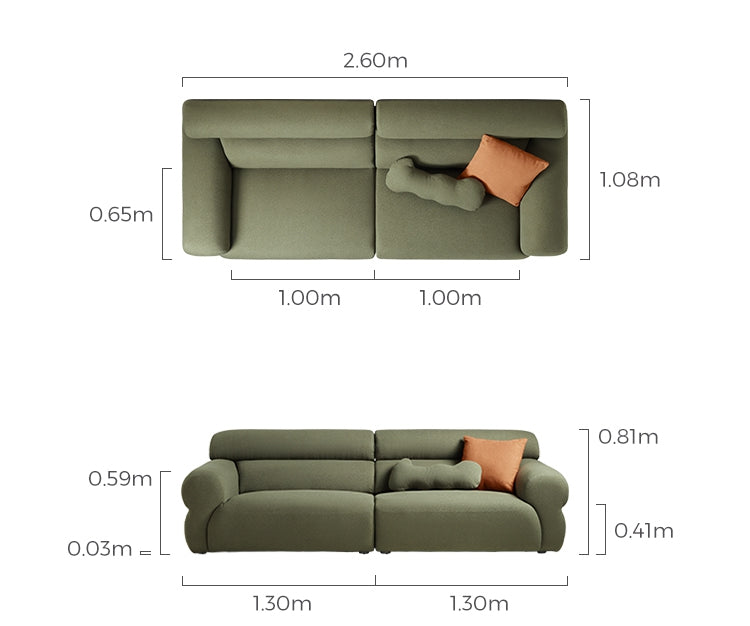 Oslo Fabric Sofa